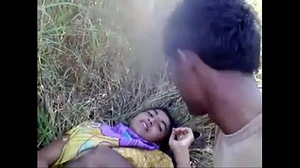 cute south indian village girl enjoy in field